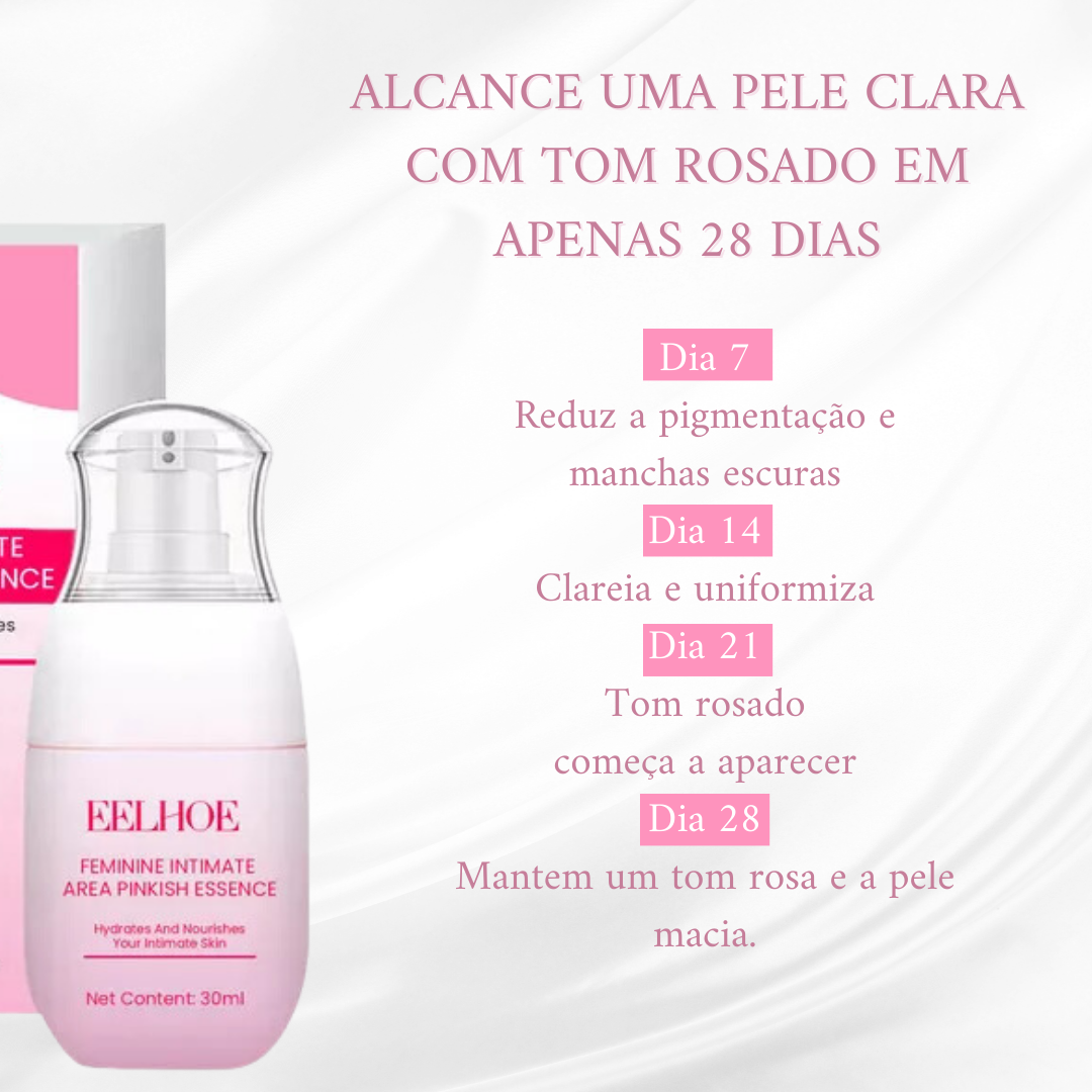 Creme Clareador Purer™ Essência Rosada Clareadora de Área Íntima Feminina