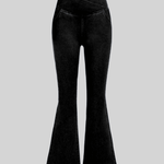 Calça Jeans de Cintura Alta Femme