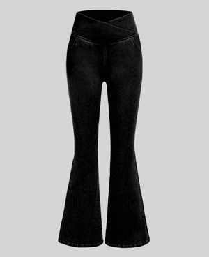 Calça Jeans de Cintura Alta Femme