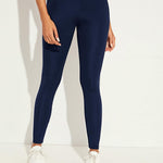 Legging feminina com faixa lateral - viya-stores