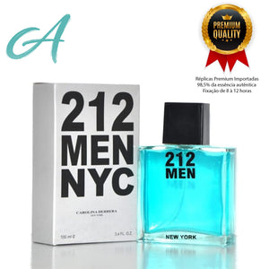 212 Men Carolina Herrera Eau de Toilette - Perfume Masculino 100ml