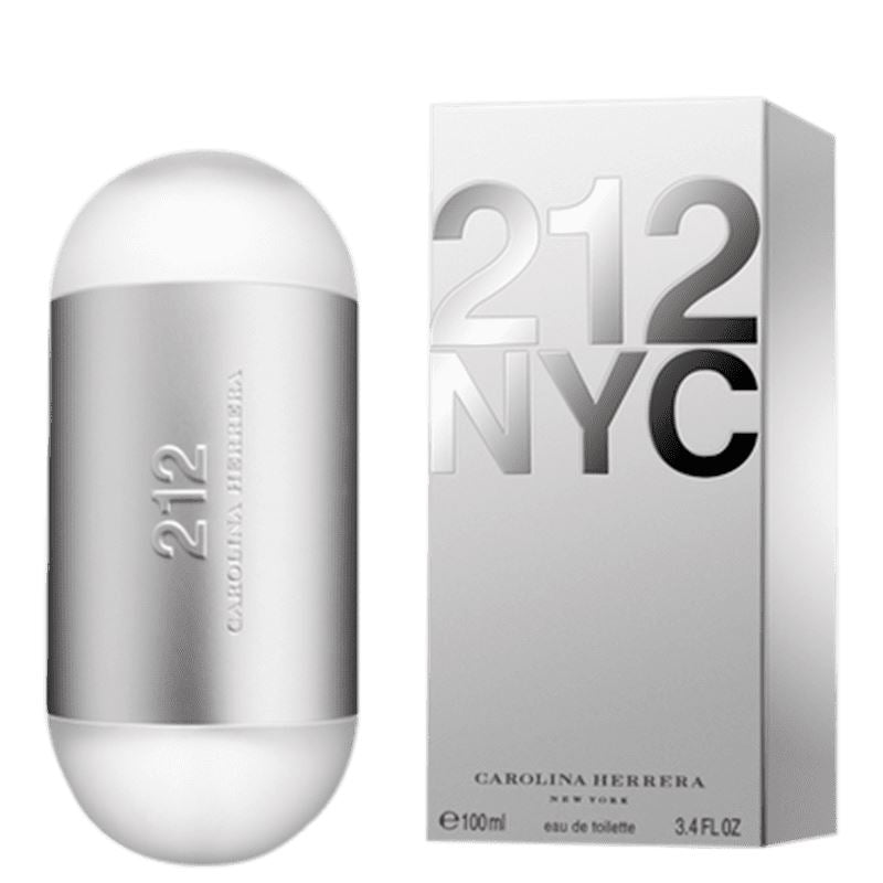 212 NYC Carolina Herrera Eau de Parfum - Perfume Feminino 100ml - viya-stores