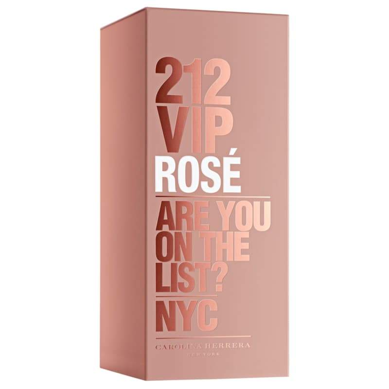 212 VIP Rosé Carolina Herrera Eau de Parfum - Perfume Feminino 100ml - viya-stores