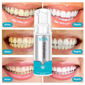 Mousse Dental Clareador e Refrescante - Viya Freshness - viya-stores