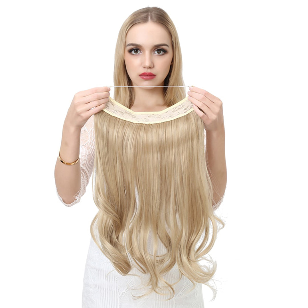 Aplique de Cabelo Fio Invisível e Fibras Idênticas ao Natural – Jolie