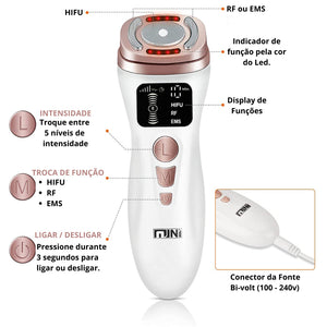 Aparelho de Radiofrequência Mini Hifu - 2ª Geração