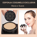 Base Hidratante à Prova d'Água Beauty - Com Esponja Cogumelo Exclusiva - viya-stores