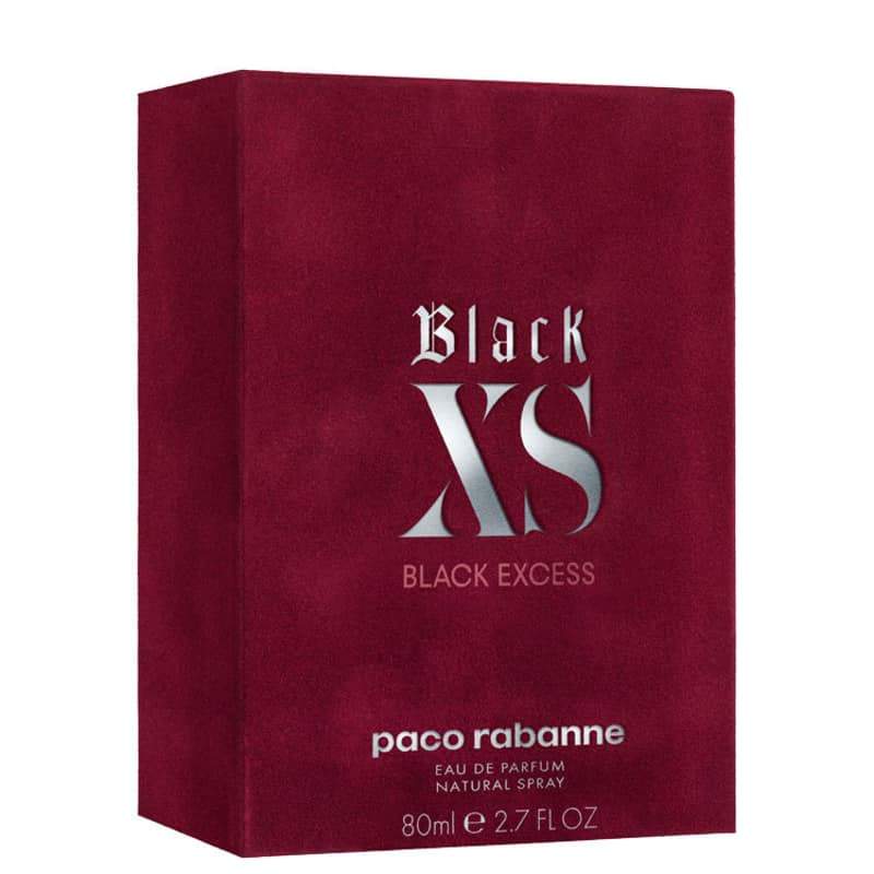 Black XS For Her Paco Rabanne Eau de Parfum - Perfume Feminino 100ml - Loja Origami - viya-stores