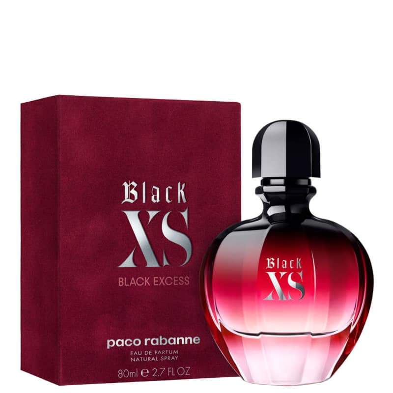 Black XS For Her Paco Rabanne Eau de Parfum - Perfume Feminino 100ml - Loja Origami - viya-stores