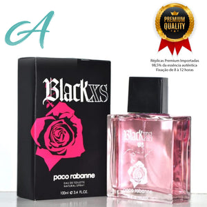 Black XS For Her Paco Rabanne Eau de Parfum - Perfume Feminino 100ml - Loja Origami - viya-stores