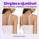 Camiseta Femme Comfort™ - Sutiã Embutido e Tecido Respirável - (PAGUE 2 e LEVE 5)