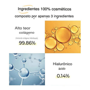 Filme Solúvel de Colágeno Anti-Rugas e Marcas de Expressão - DERMANCE