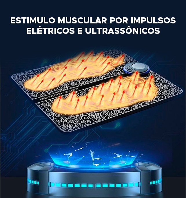 Foot Mat - Tapete Massageador com Tecnologia EUMS