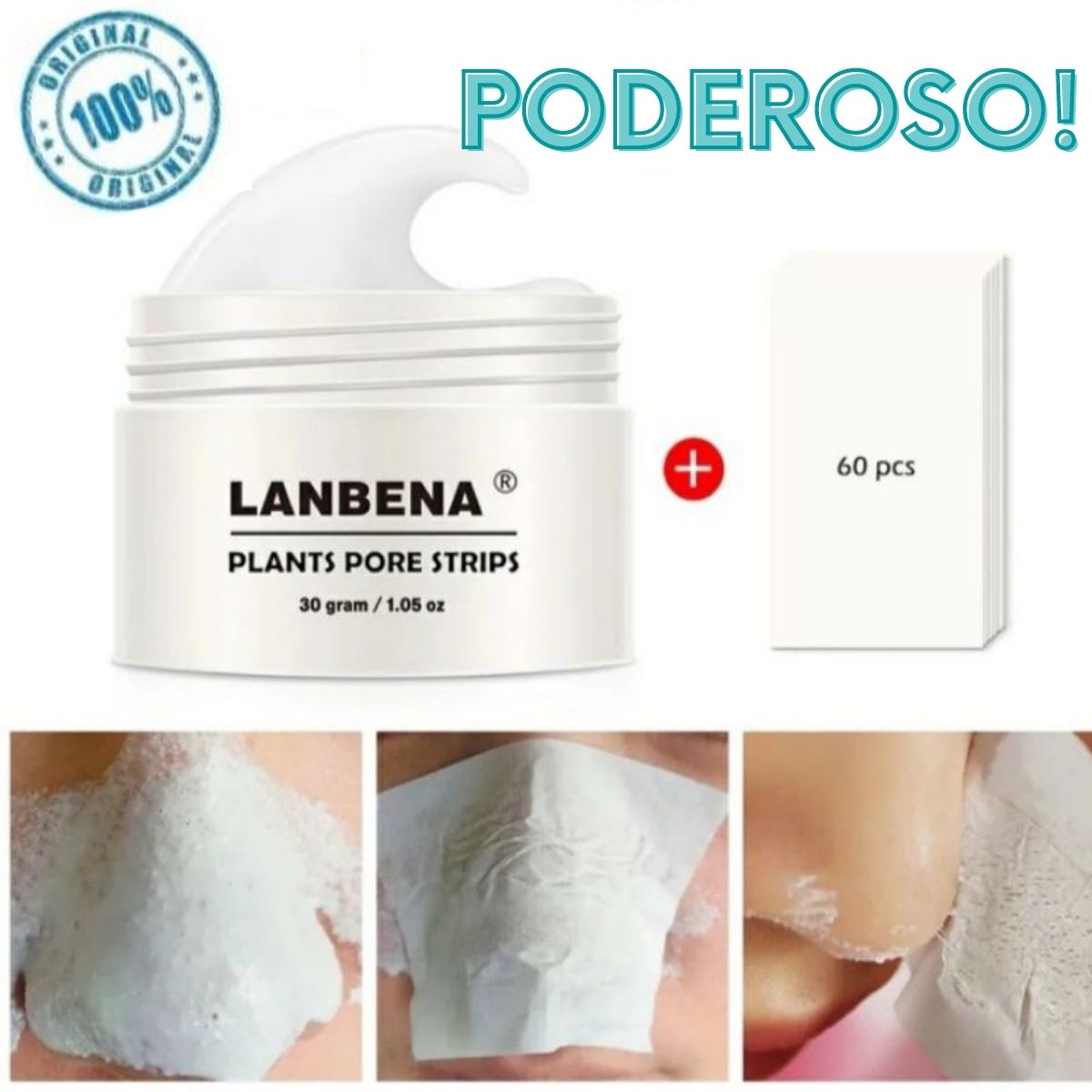 Kit 2 Unidades Poderoso Removedor de Cravos - Clean Pores - viya-stores