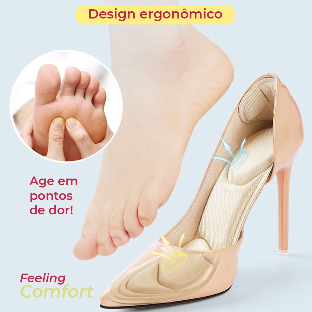 Kit Palmilhas Ortopédicas Feeling Comfort - viya-stores