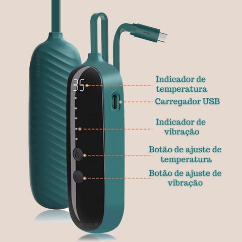 Massageador para Área dos Olhos – Trata Olheiras e Inchaço - viya-stores