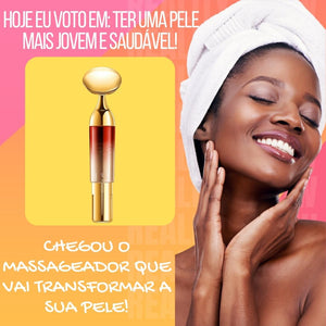 Massageador Vibratório Facial Antirrugas - Female Beauty - viya-stores